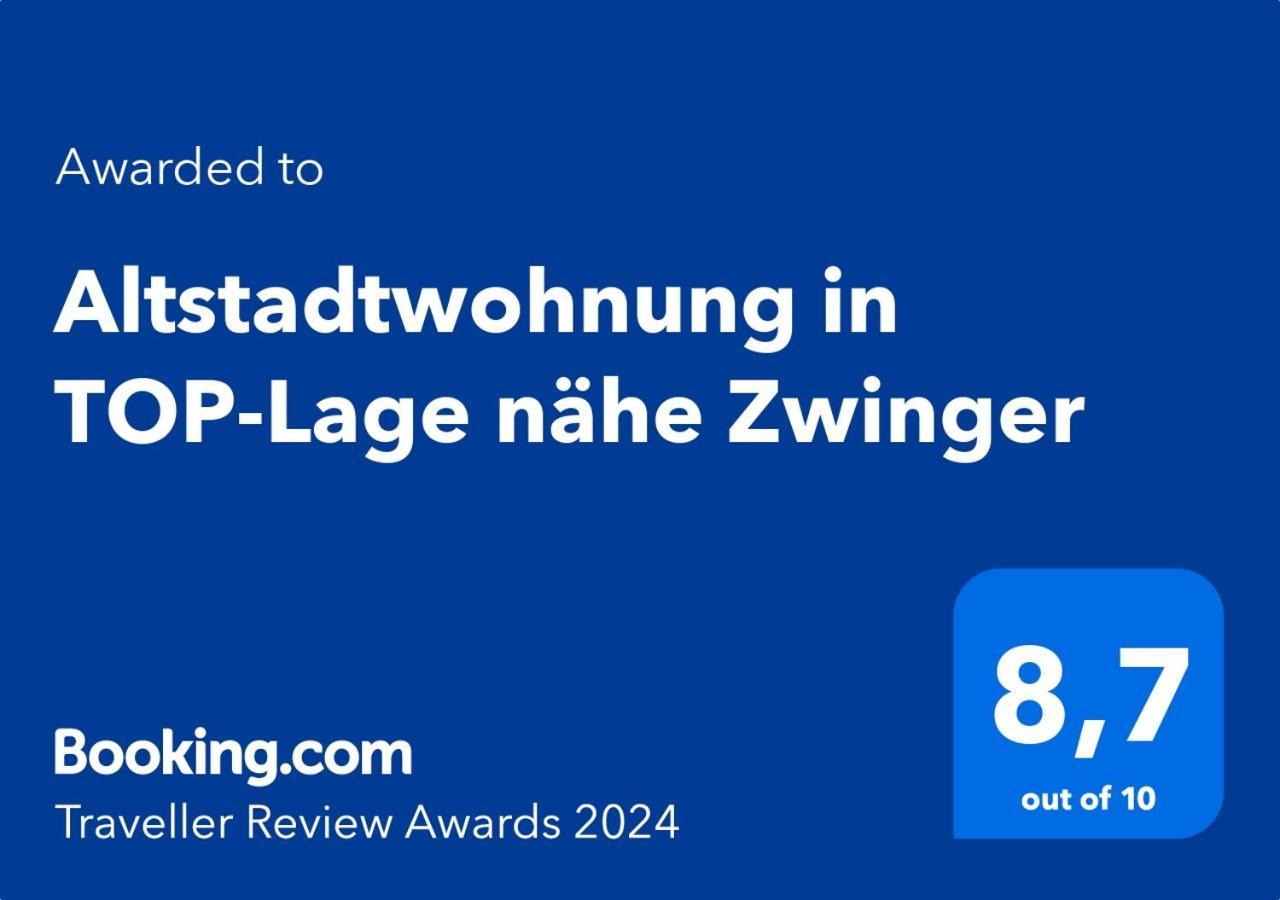 Altstadtwohnung In Top-Lage Naehe Zwinger Дрезден Екстериор снимка